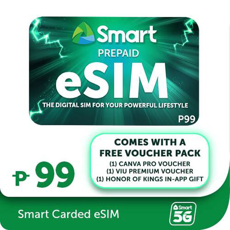 Smart Prepaid Carded eSIM, , hi-res image number 0